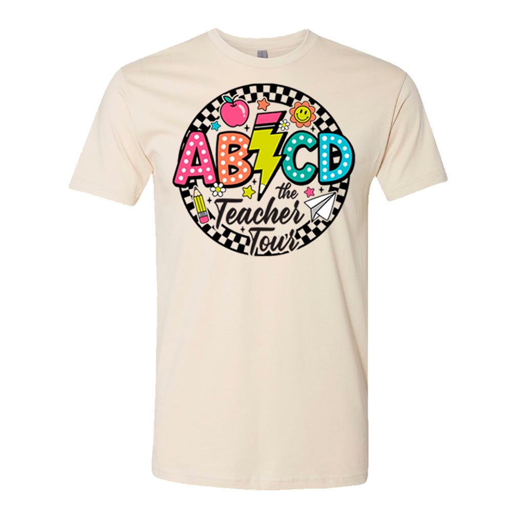 ABCD Teacher Tour Premium T-Shirt | Embedded Designz