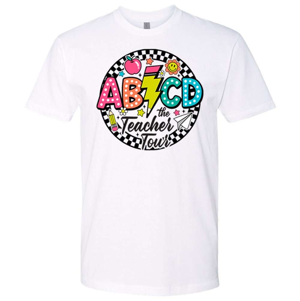ABCD Teacher Tour Premium T-Shirt | Embedded Designz