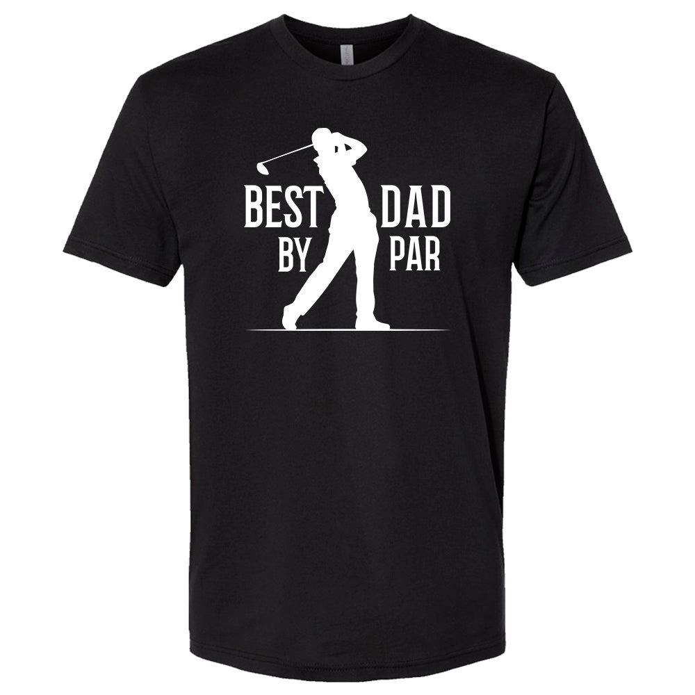 Best Dad By Par Father's Day Premium T-Shirt | Embedded Designz