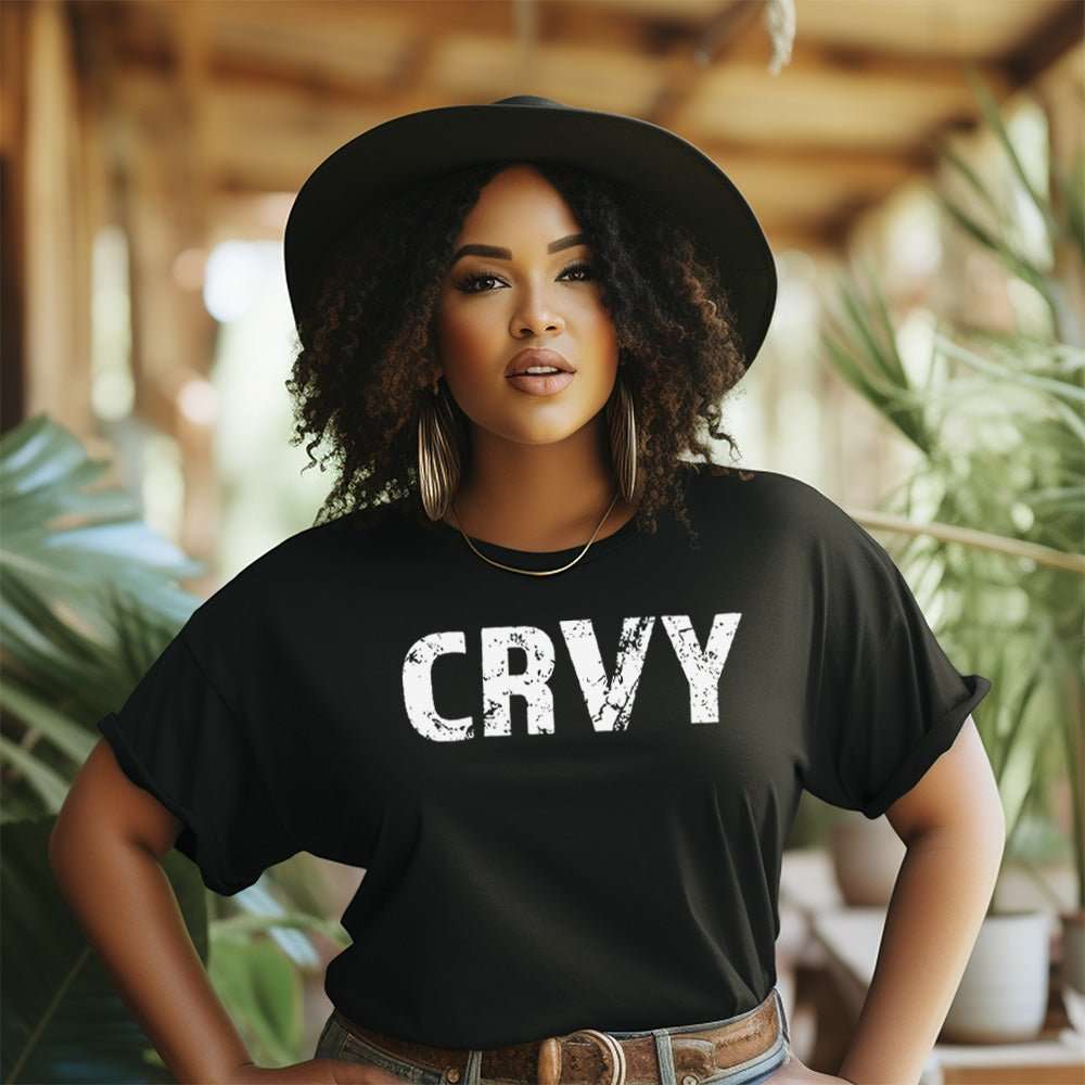 CRVY Premium Statement Tee | Embedded Designz
