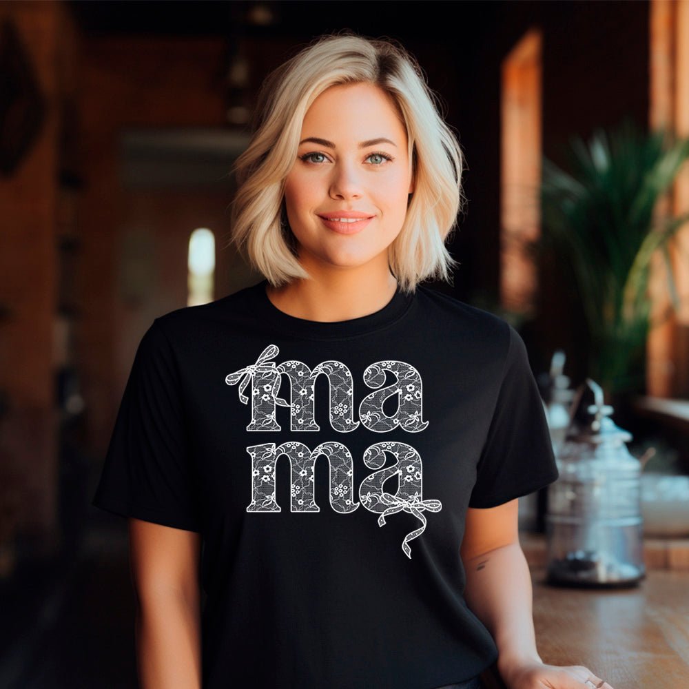 Lacey Mama Premium T-Shirt | Embedded Designz
