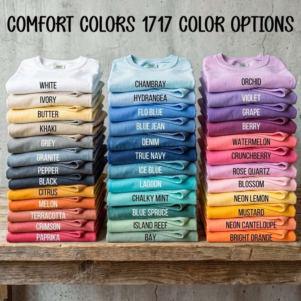 Mama Custom 3D Puff Embroidered T-Shirt | Comfort Colors | Personalized Mom Gift | Shirt | Embedded Designz