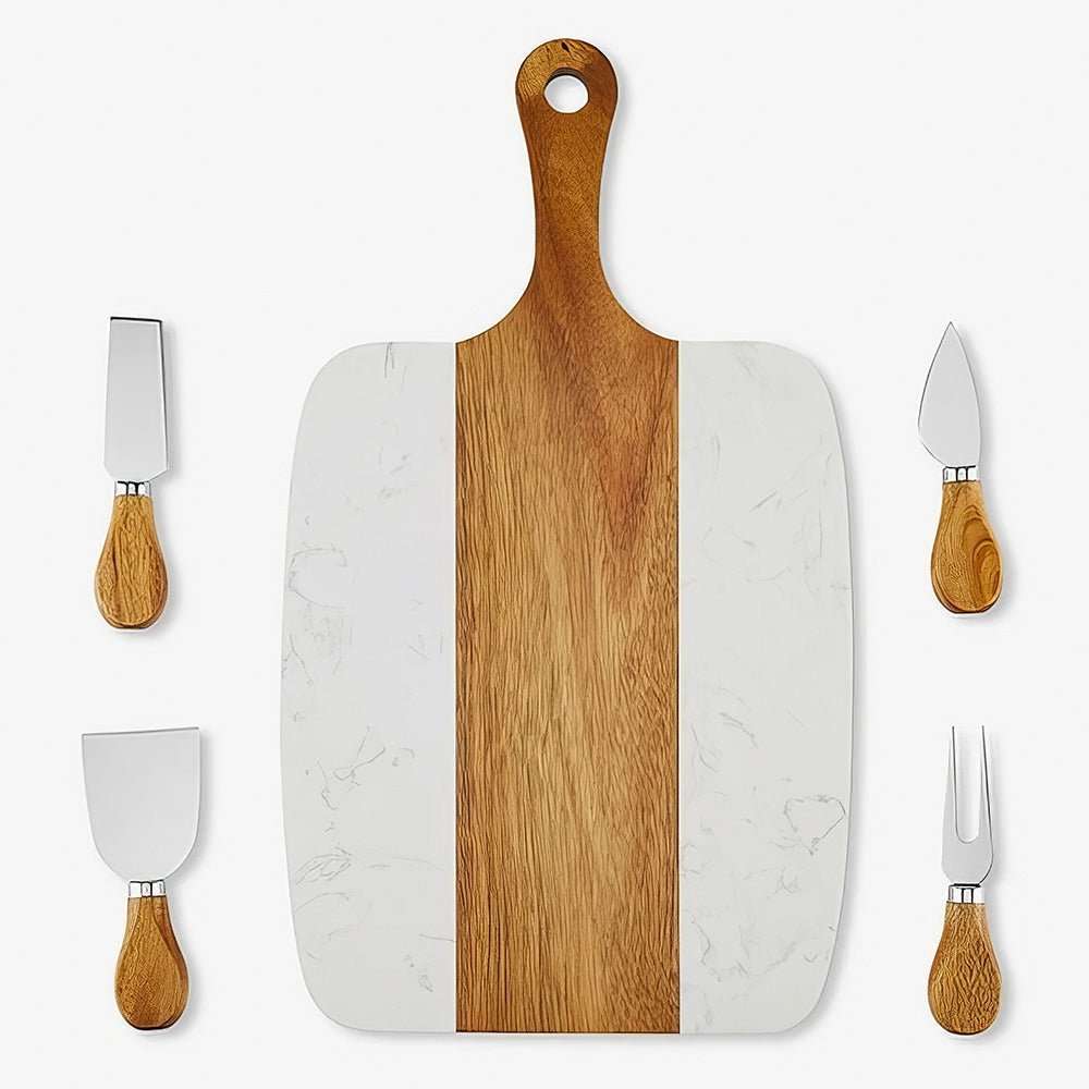 Custom Engraved Cheese Board Gift Set | Embedded Designz
