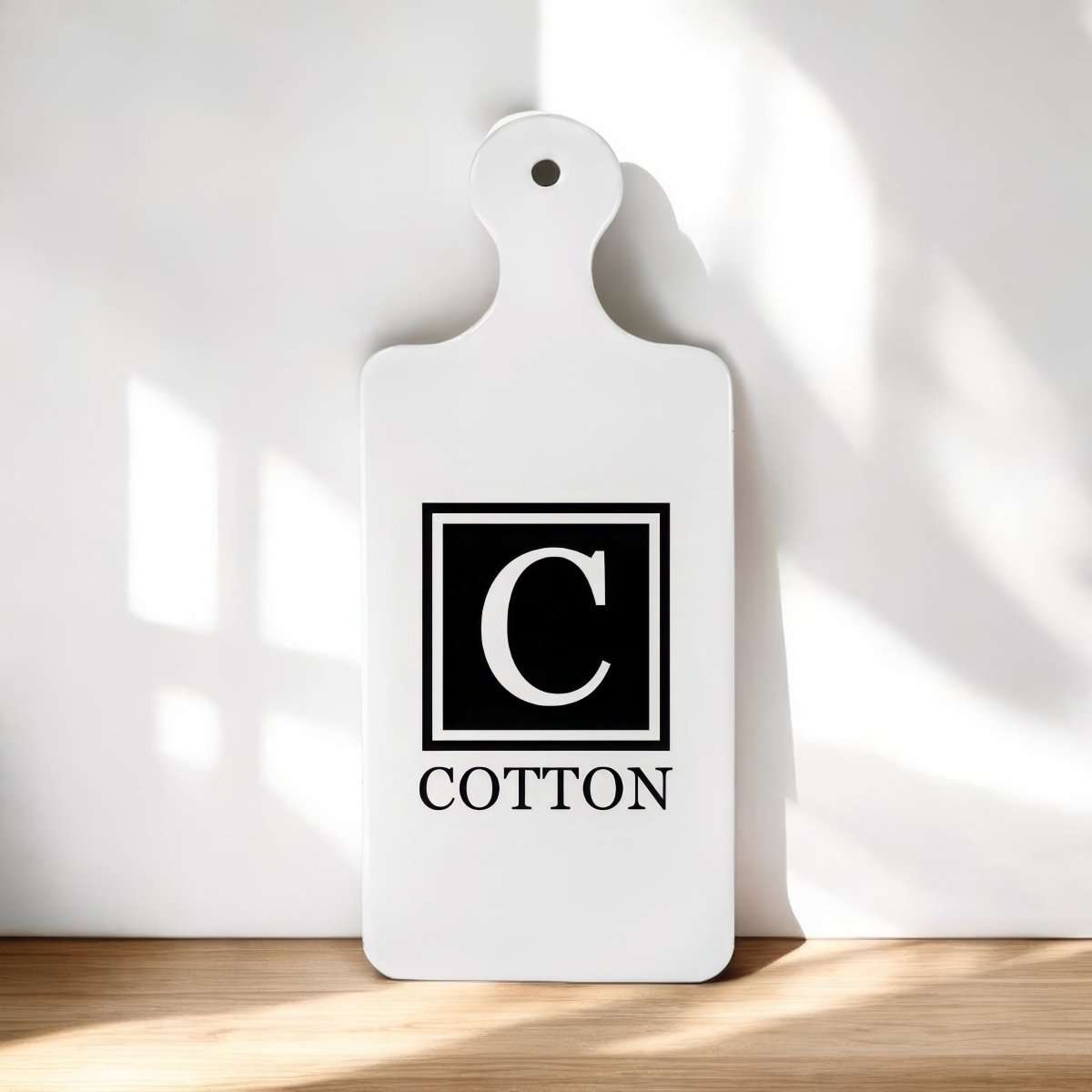Personalized Paddle Ceramic Trivet | Embedded Designz