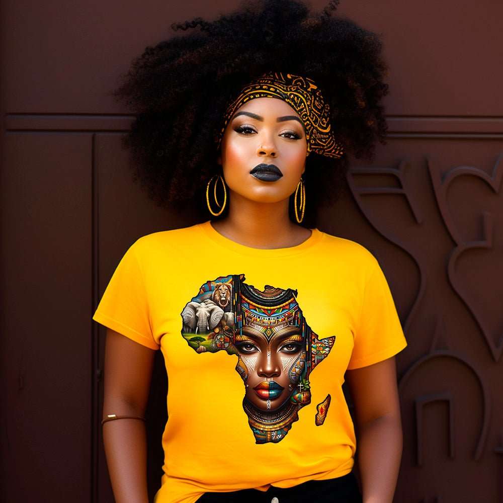 Queen Africa Premium T-Shirt | Embedded Designz
