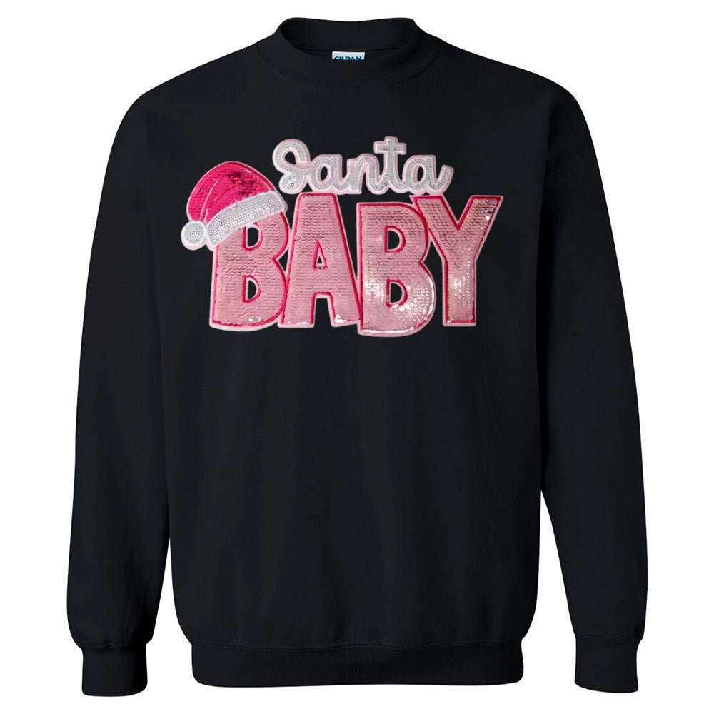 Santa Baby Premium Christmas Sweatshirt | Embedded Designz