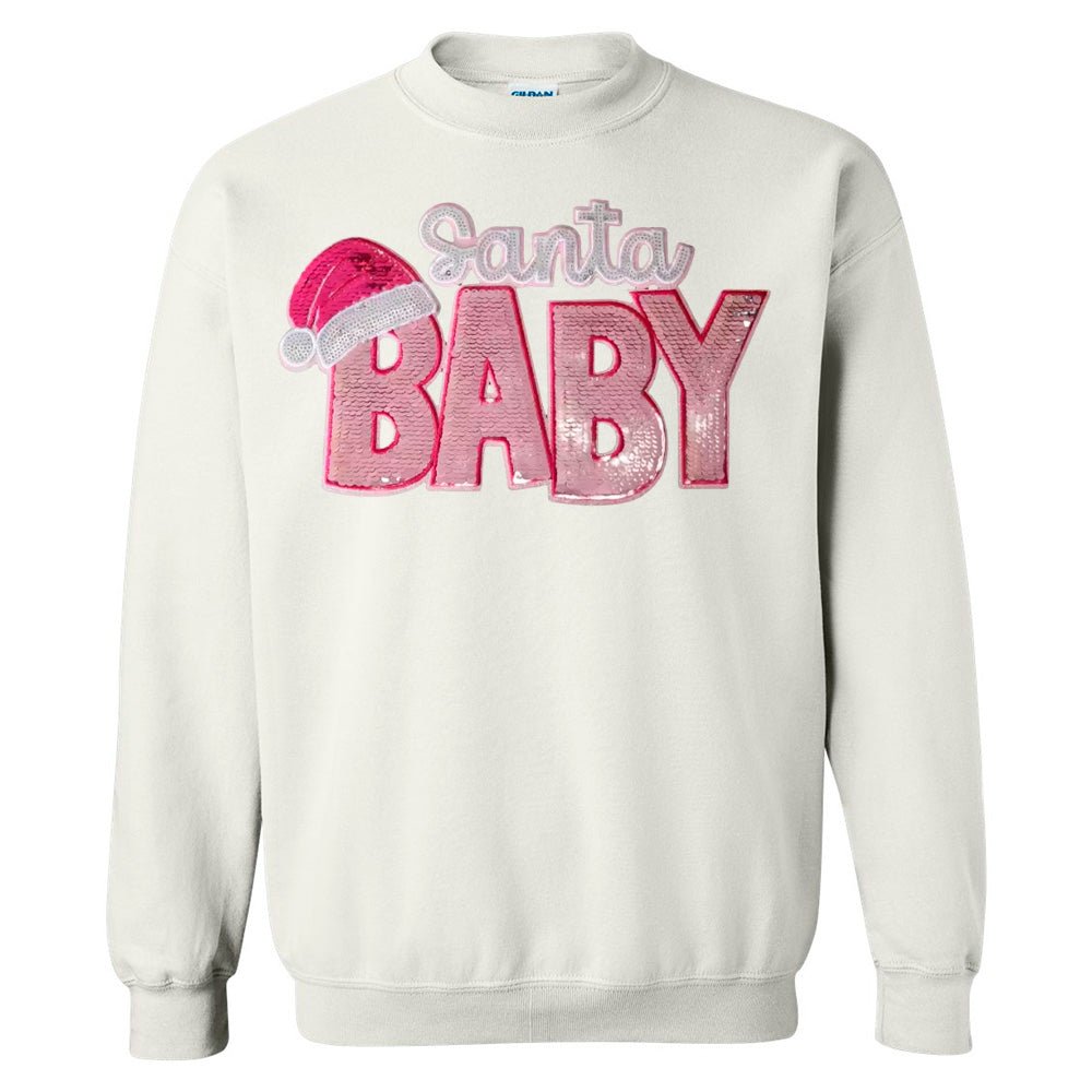 Santa Baby Premium Christmas Sweatshirt | Embedded Designz