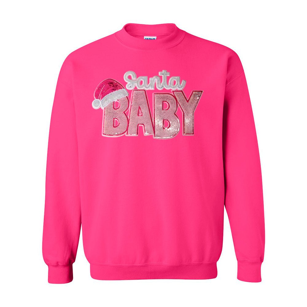 Santa Baby Premium Christmas Sweatshirt | Embedded Designz