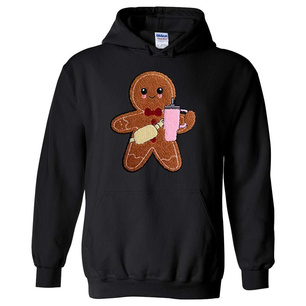 Sipping Ginger Premium Christmas Sweatshirt | Embedded Designz