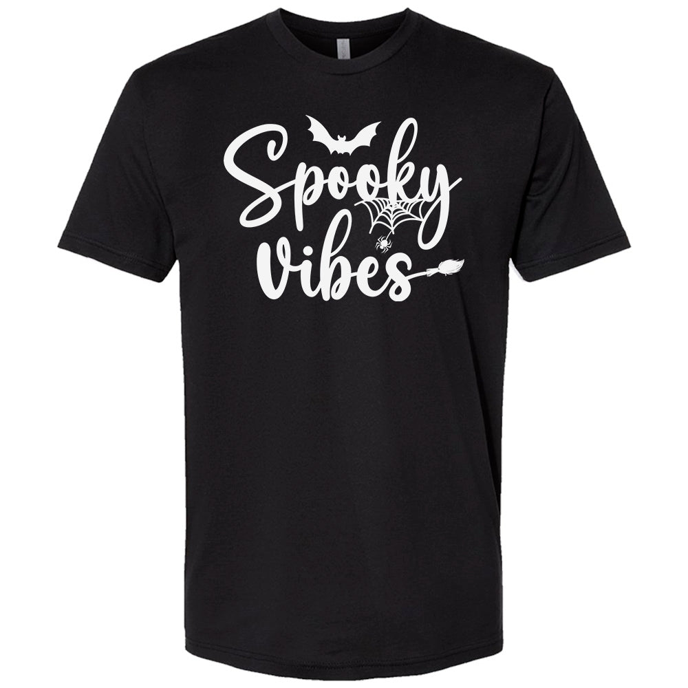 Spooky Vibes Premium Halloween T-Shirt | Embedded Designz