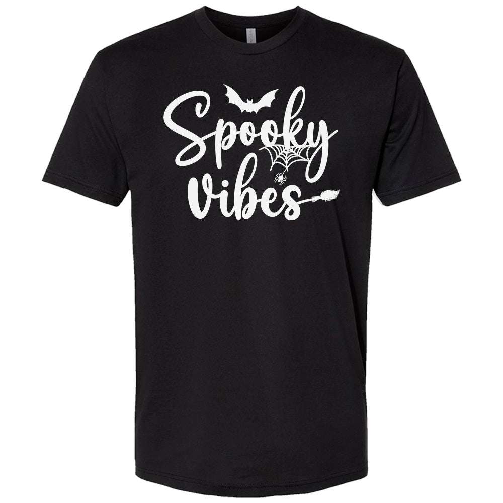 Spooky Vibes Premium Halloween T-Shirt | Embedded Designz