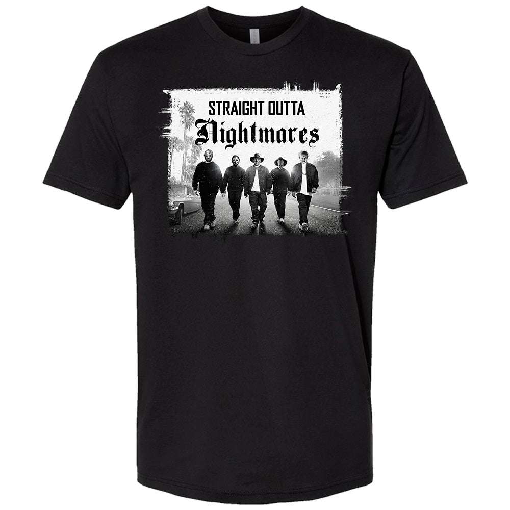 Straight Outta Nightmares Premium Halloween T-Shirt | Embedded Designz