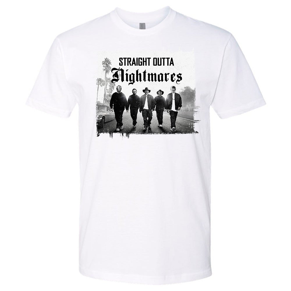Straight Outta Nightmares Premium Halloween T-Shirt | Embedded Designz