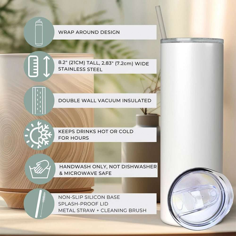 Custom School Premium Stainless Steel Tumbler | Embedded Designz