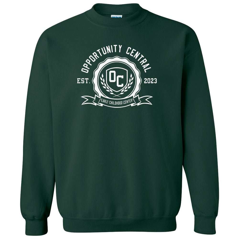The OC Crest Crewneck Sweatshirt | Embedded Designz