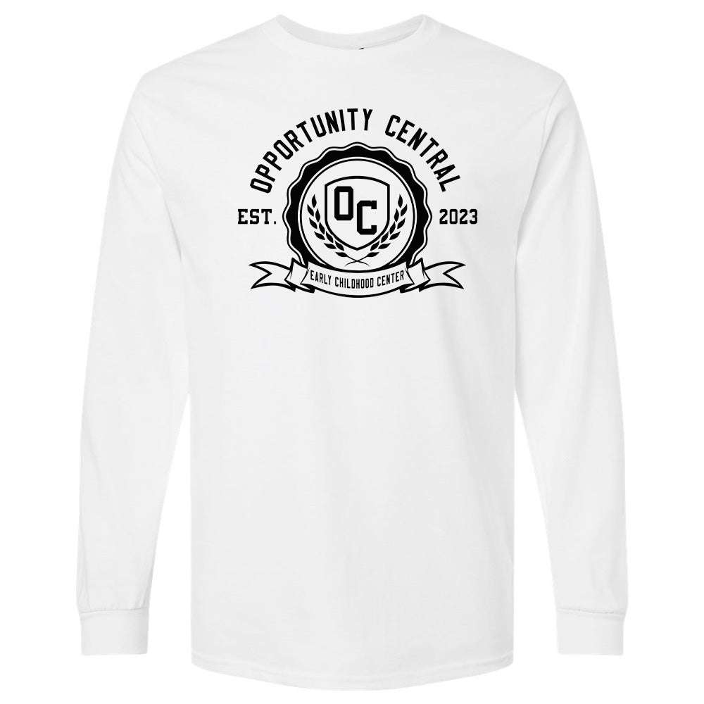 The OC Crest Long-Sleeve T-Shirt | Shirt | Embedded Designz