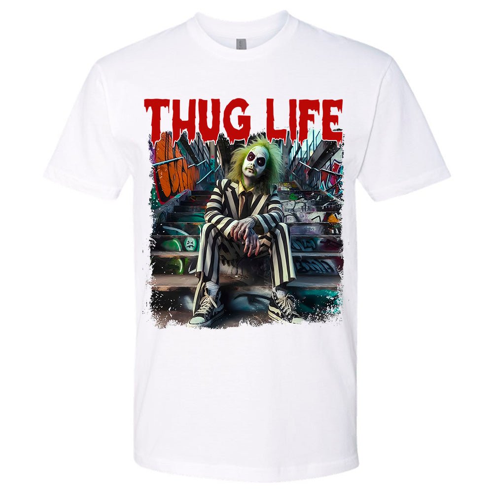 Thug Life Premium Halloween T-Shirt | Embedded Designz