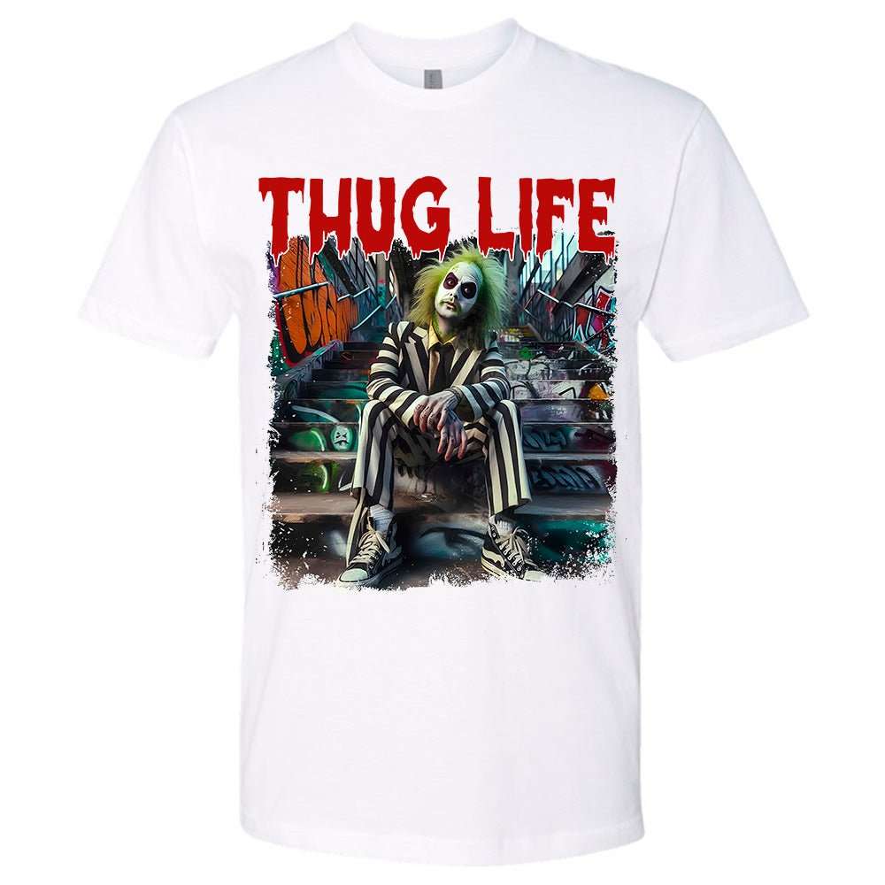 Thug Life Premium Halloween T-Shirt | Embedded Designz