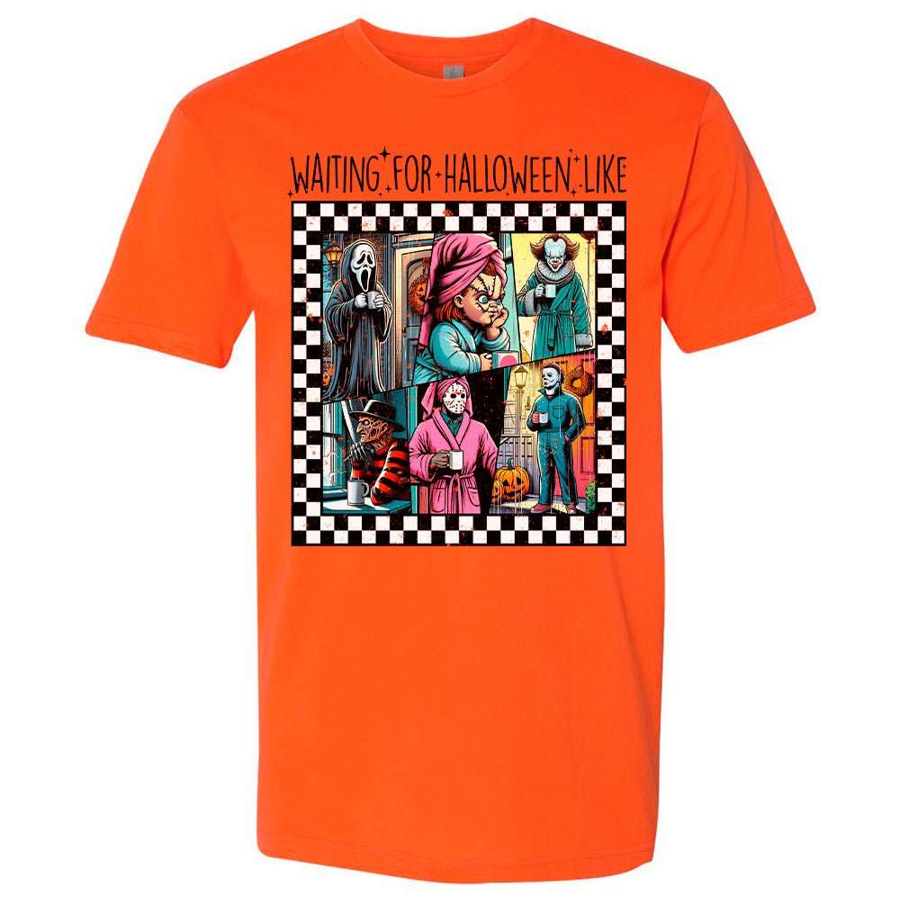 Waiting For Halloween Premium T-Shirt | Embedded Designz