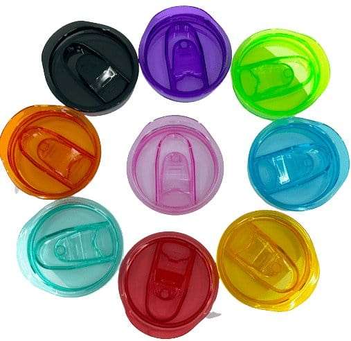 20oz Tumbler Colored Lids | Embedded Designz