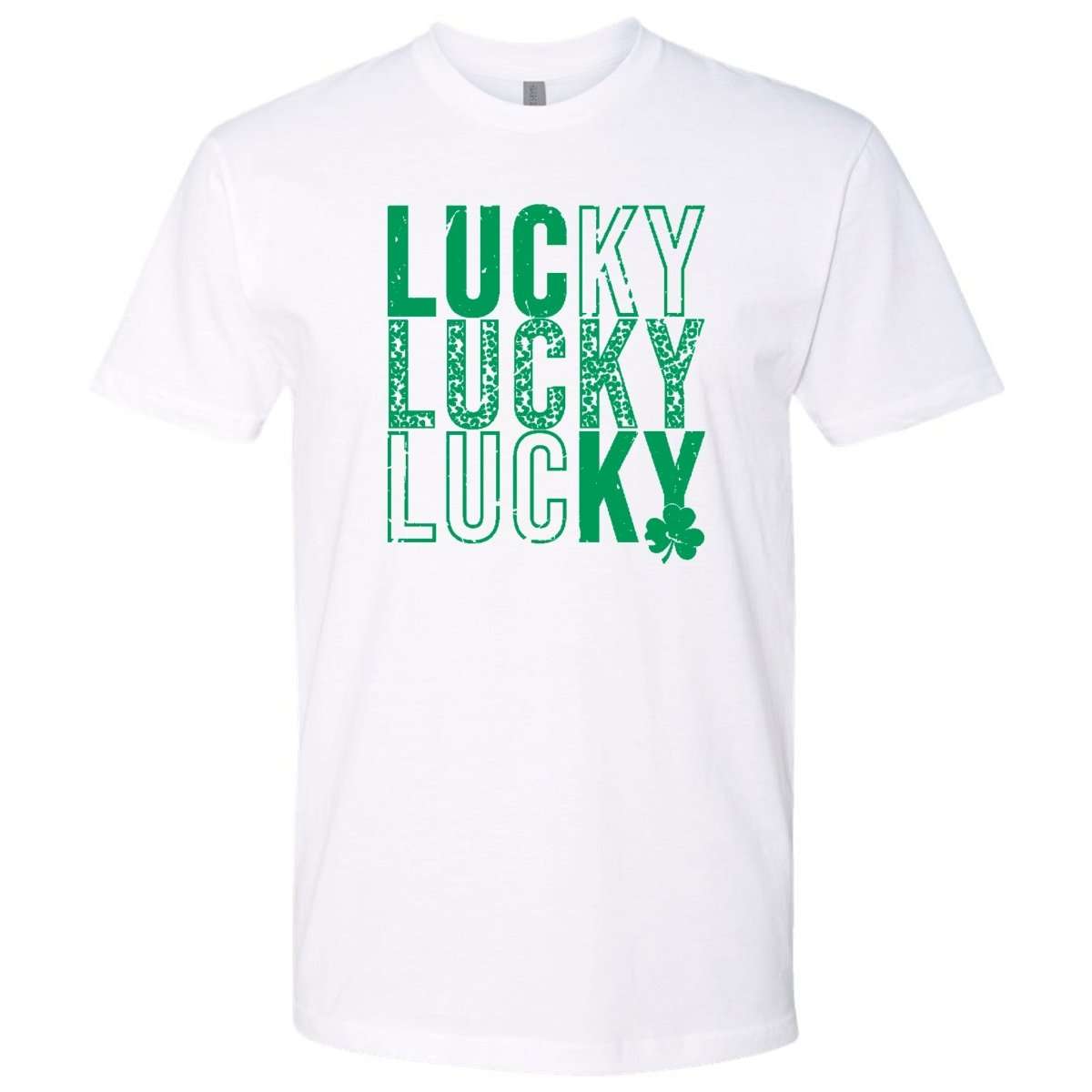 3 Times As Lucky St. Patrick's Day Premium T-Shirt | Embedded Designz