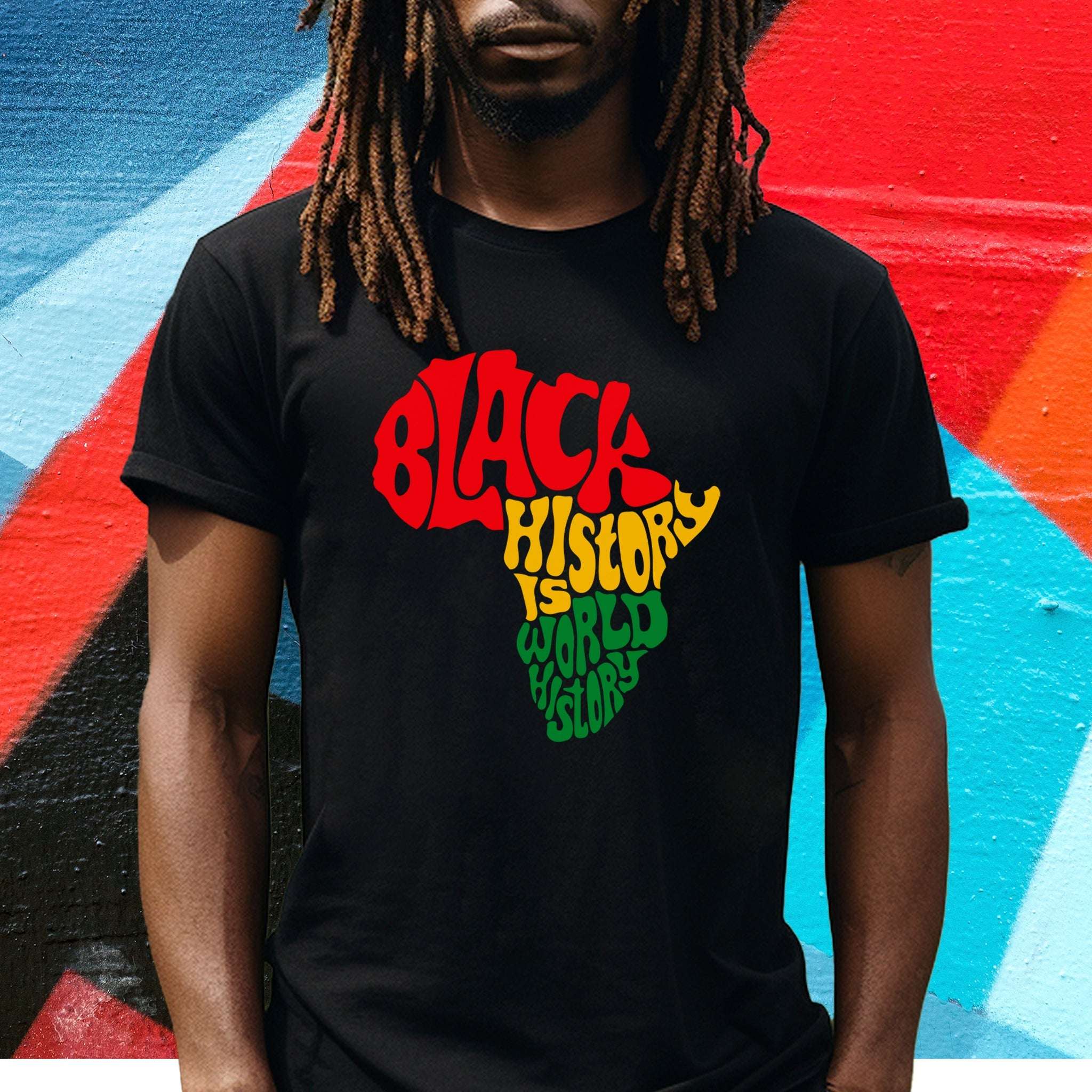 Black History Is World History Unisex Premium T-Shirt | Embedded Designz