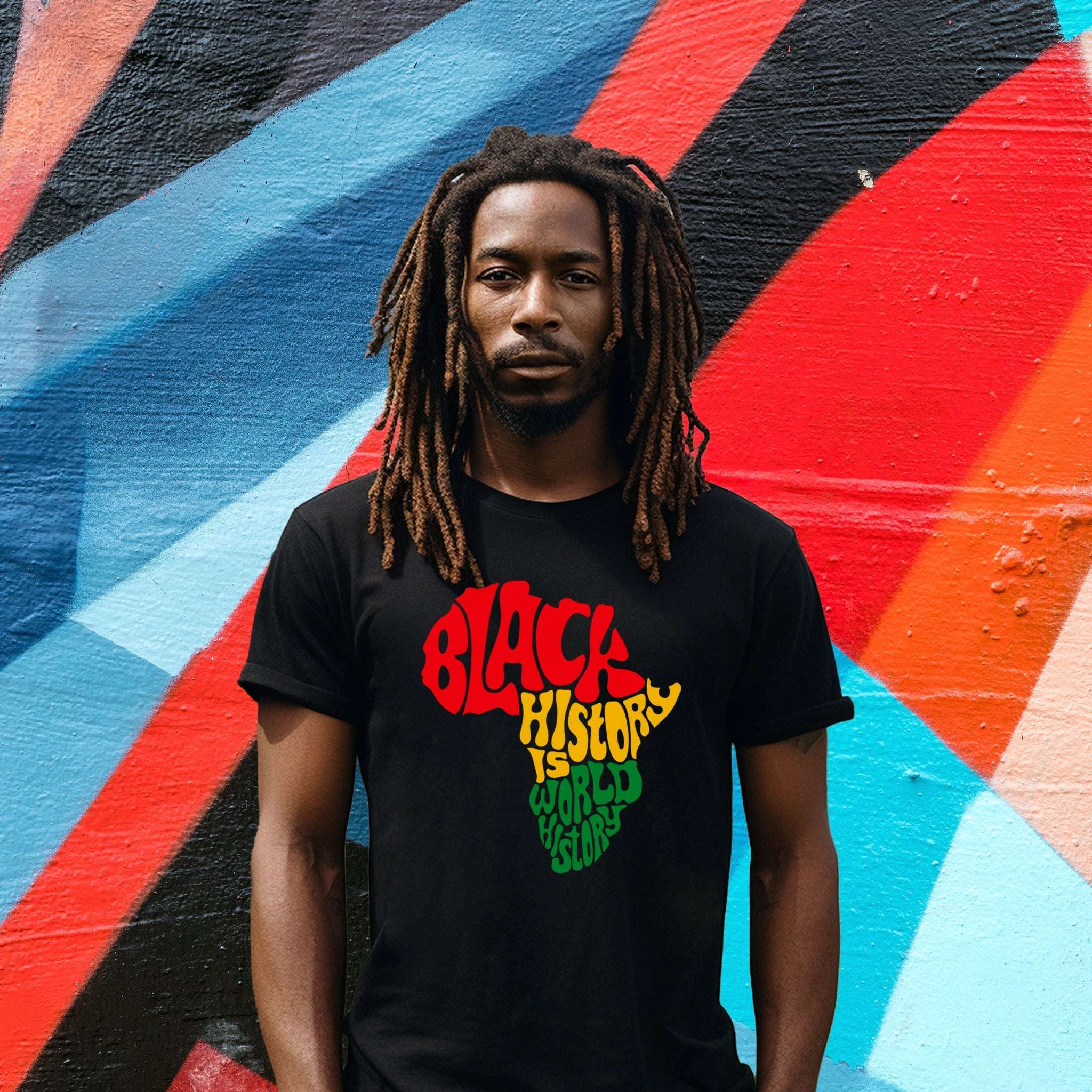 Black History Is World History Unisex Premium T-Shirt | Embedded Designz
