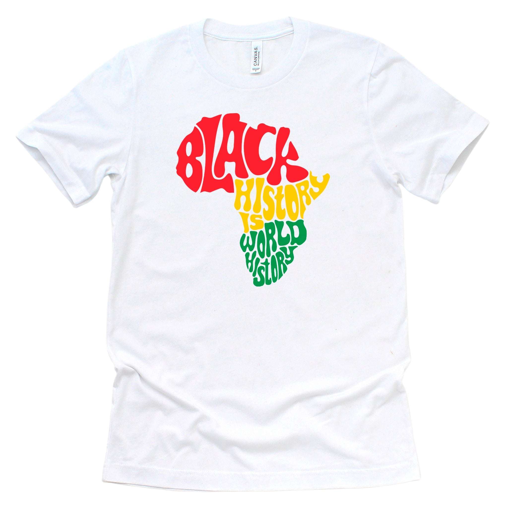Black History Is World History Unisex Premium T-Shirt | Embedded Designz