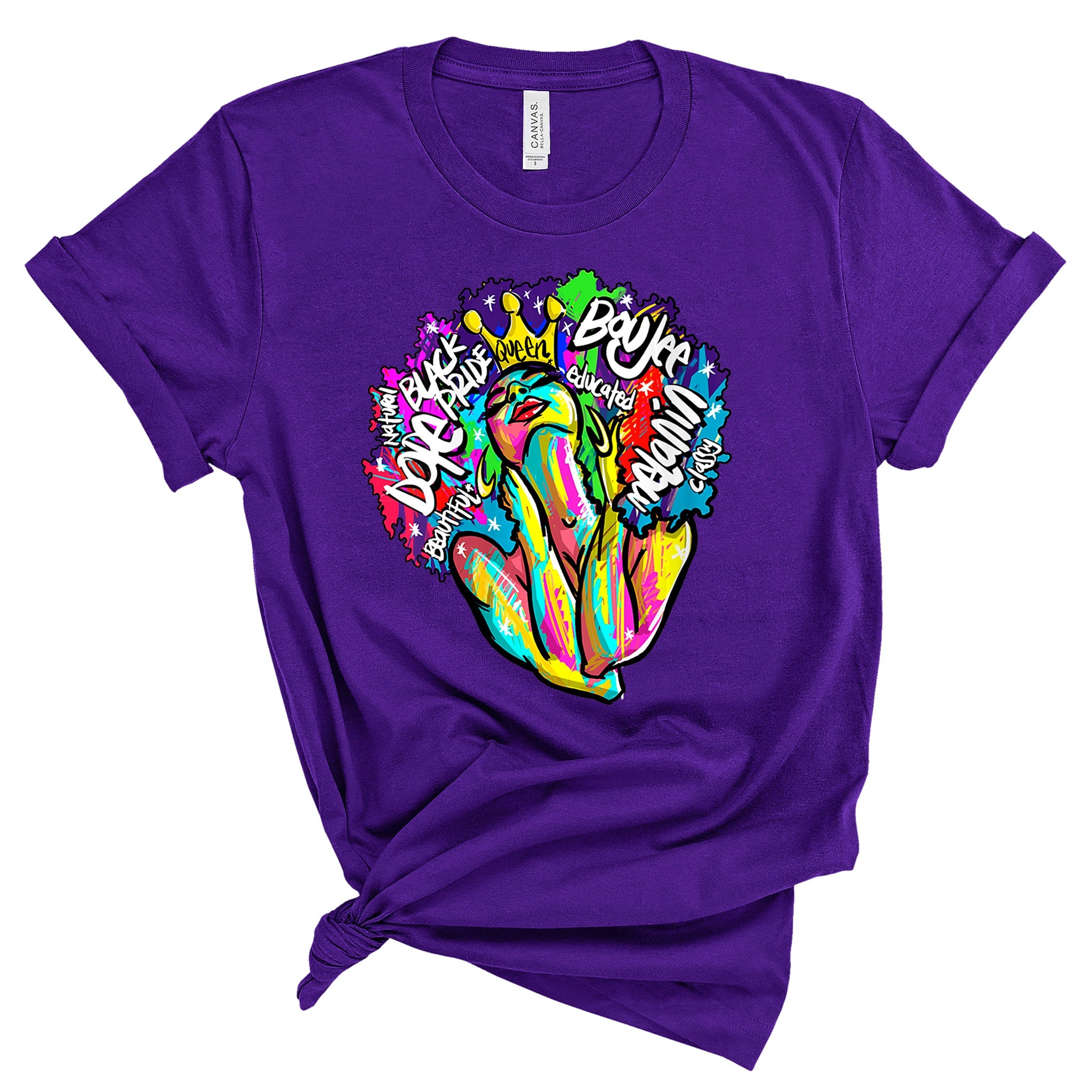 Dope Black Queen Premium T-Shirt | Embedded Designz