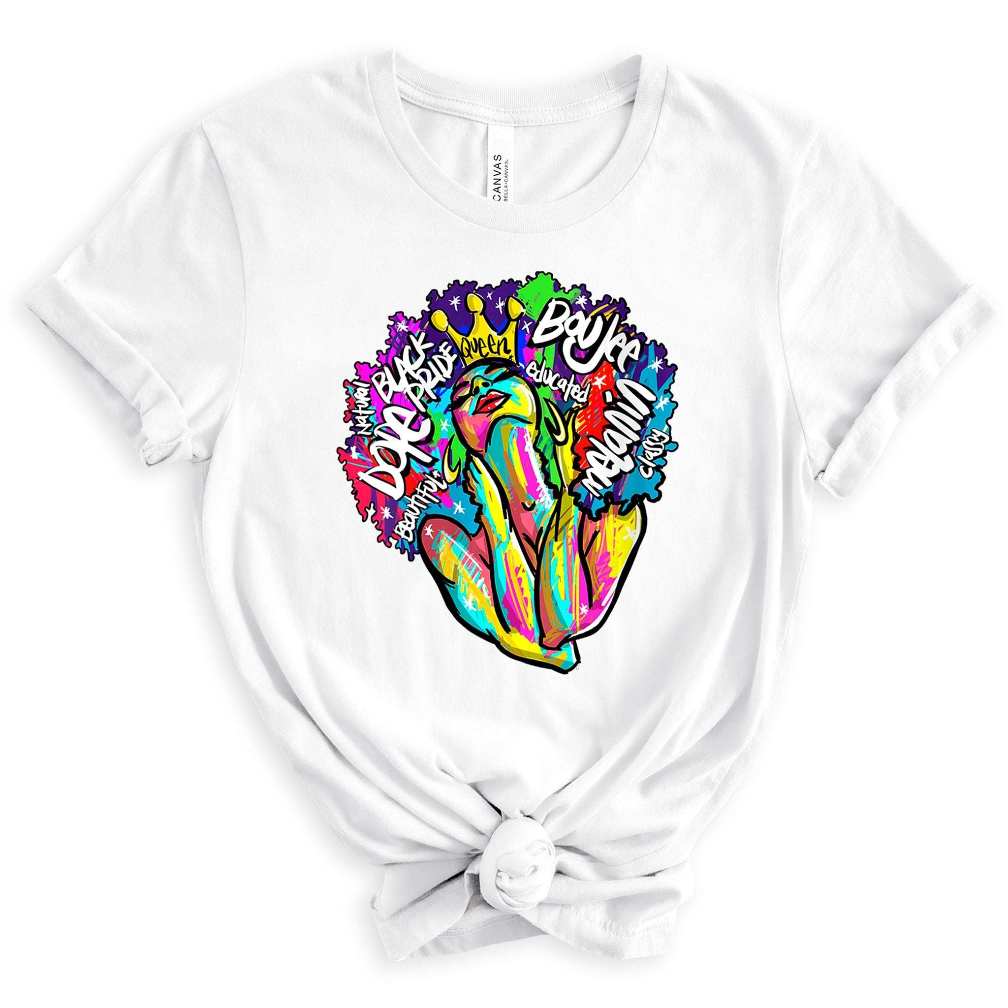 Dope Black Queen Premium T-Shirt | Embedded Designz