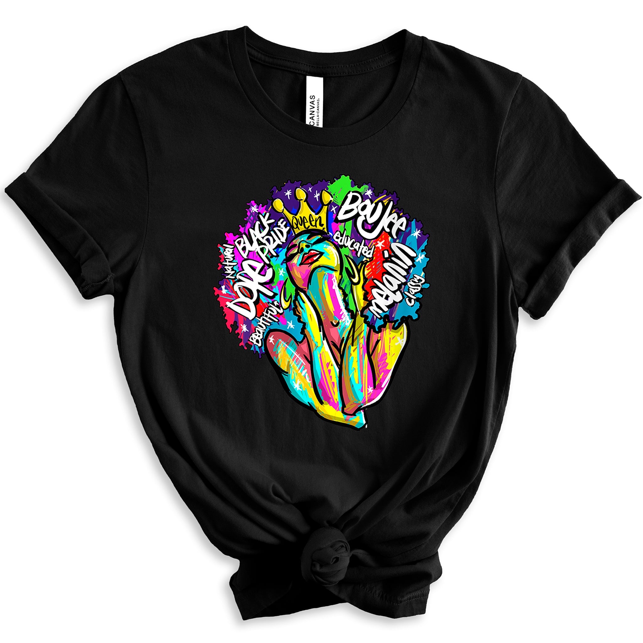 Dope Black Queen Premium T-Shirt | Embedded Designz