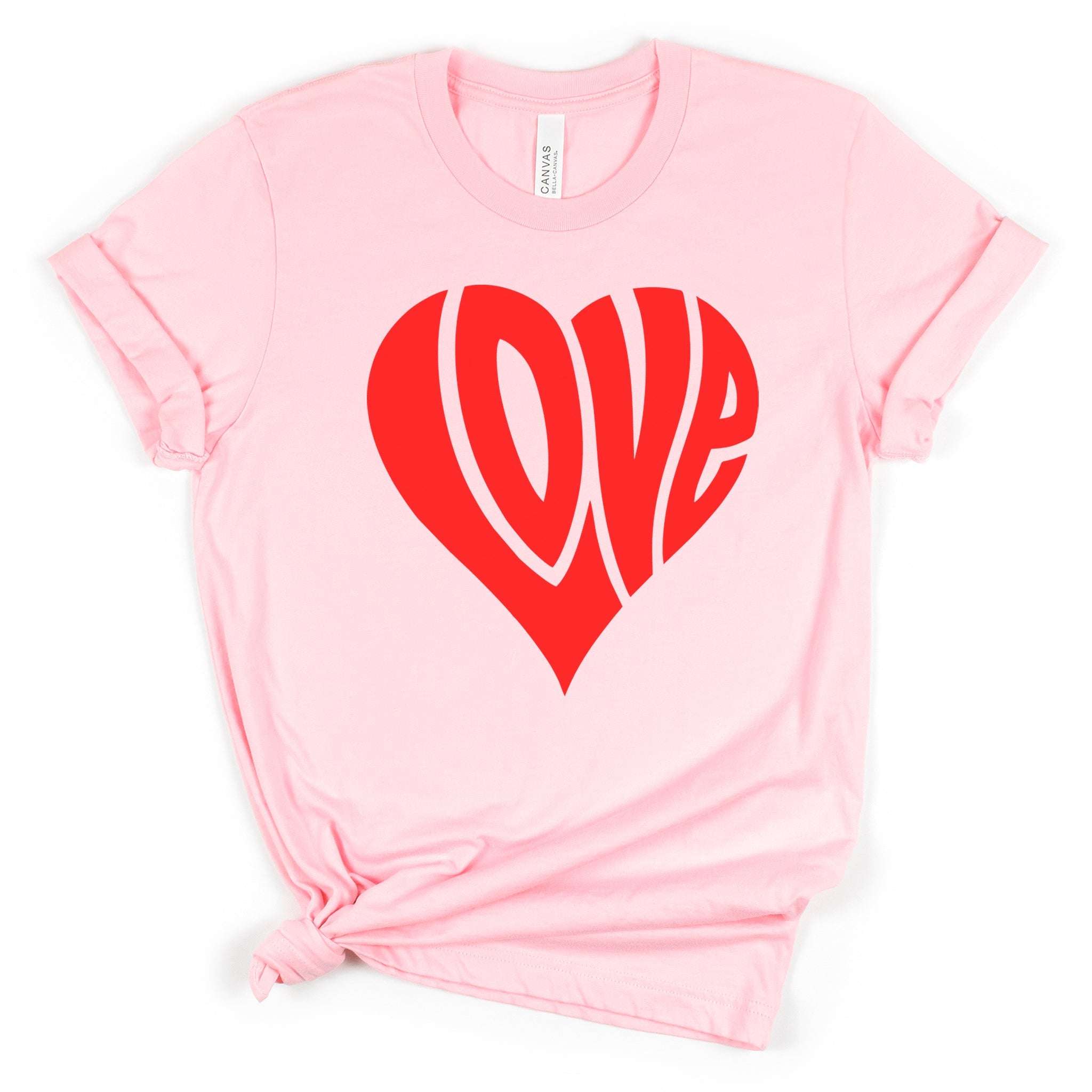 Groovy Love Premium Valentine's T-Shirt | Embedded Designz