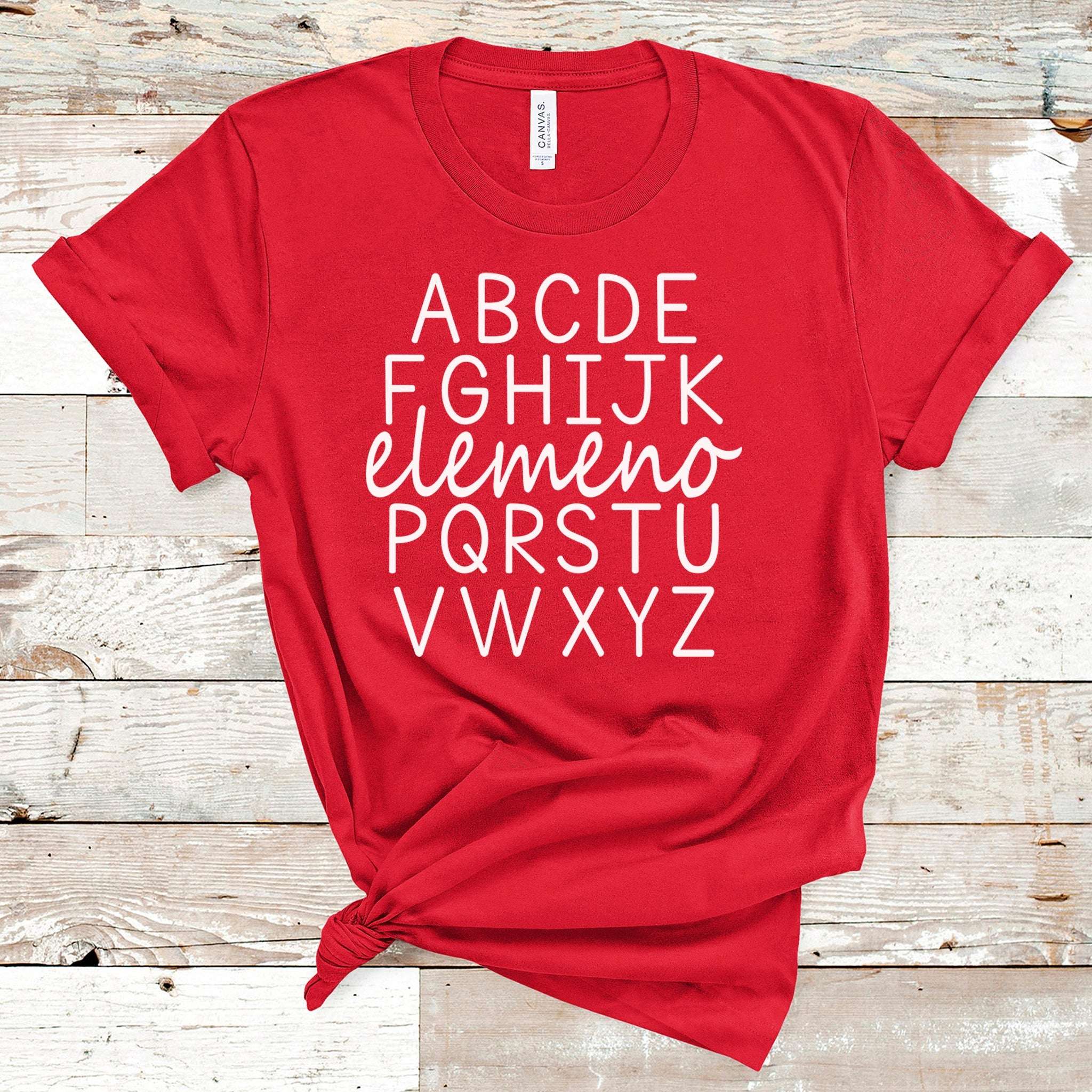 HIJK..elemeno...P Alphabet Premium T-Shirt | Embedded Designz