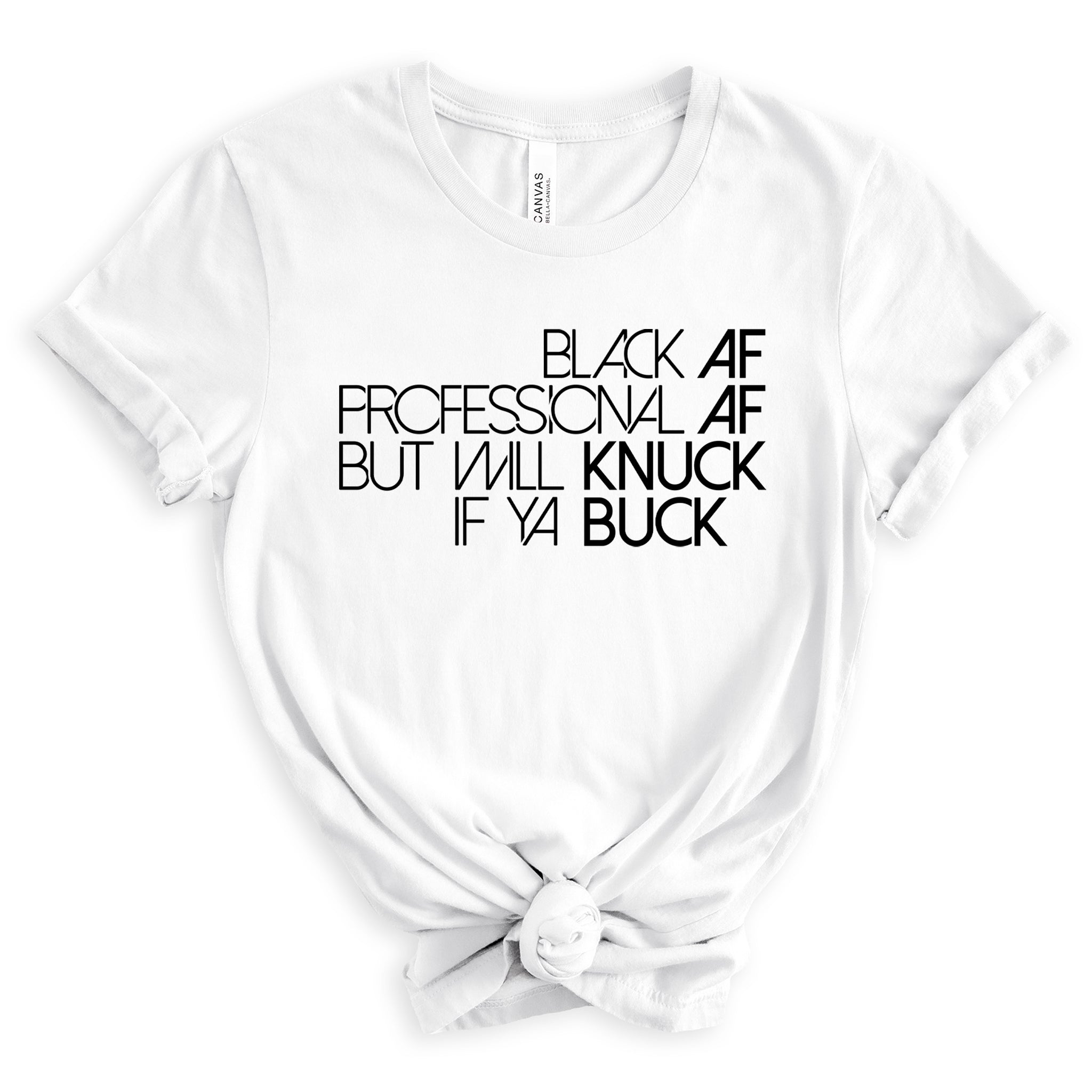 Knuck If Ya Buck Unisex Premium T-Shirt | Embedded Designz