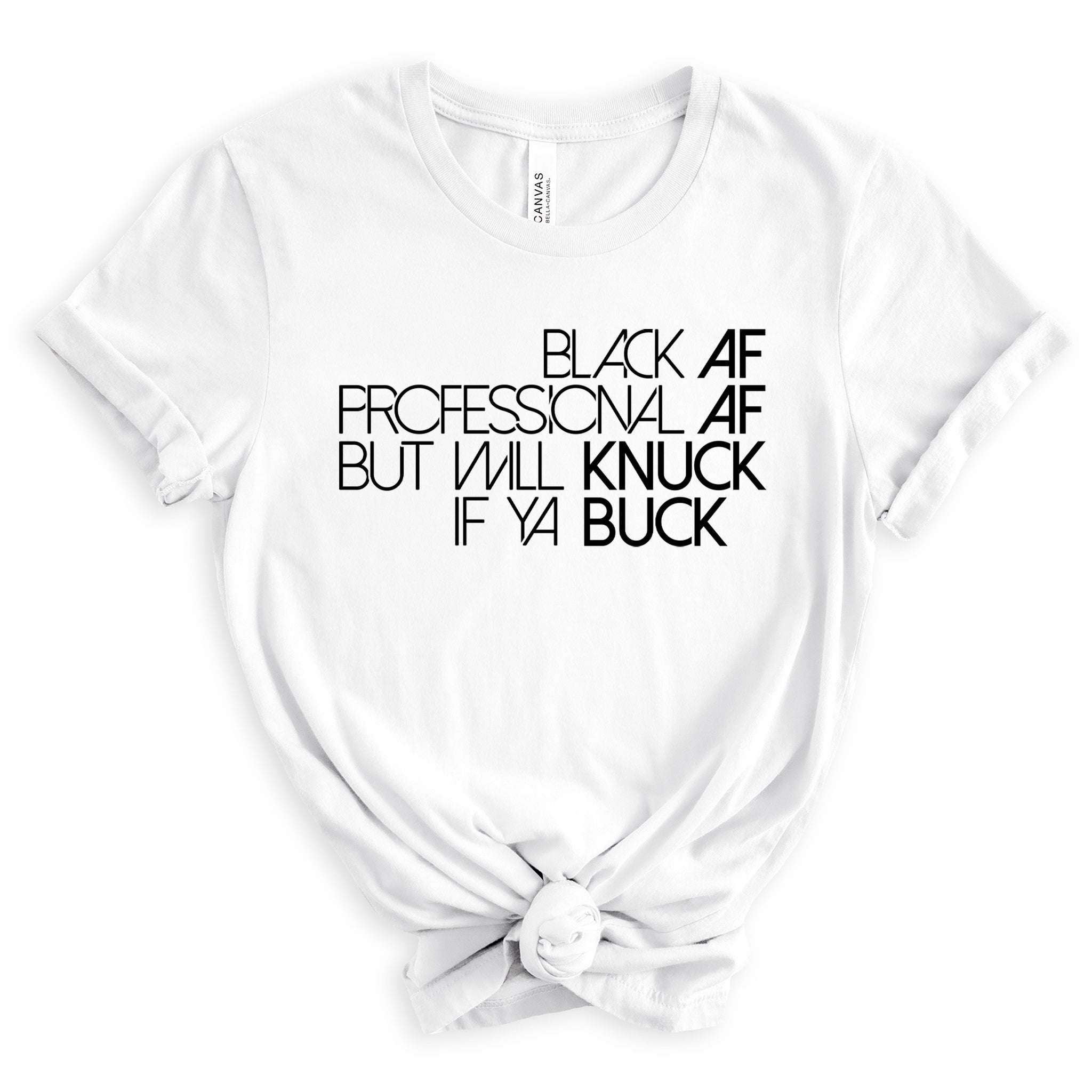 Knuck If Ya Buck Unisex Premium T-Shirt | Embedded Designz