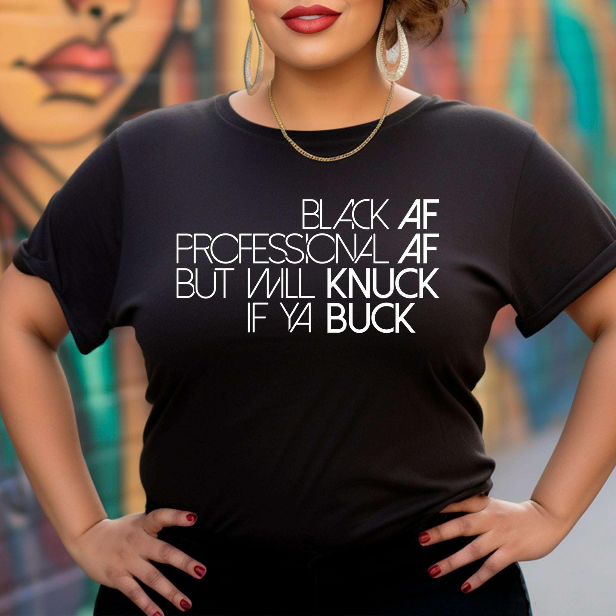 Knuck If Ya Buck Unisex Premium T-Shirt | Embedded Designz