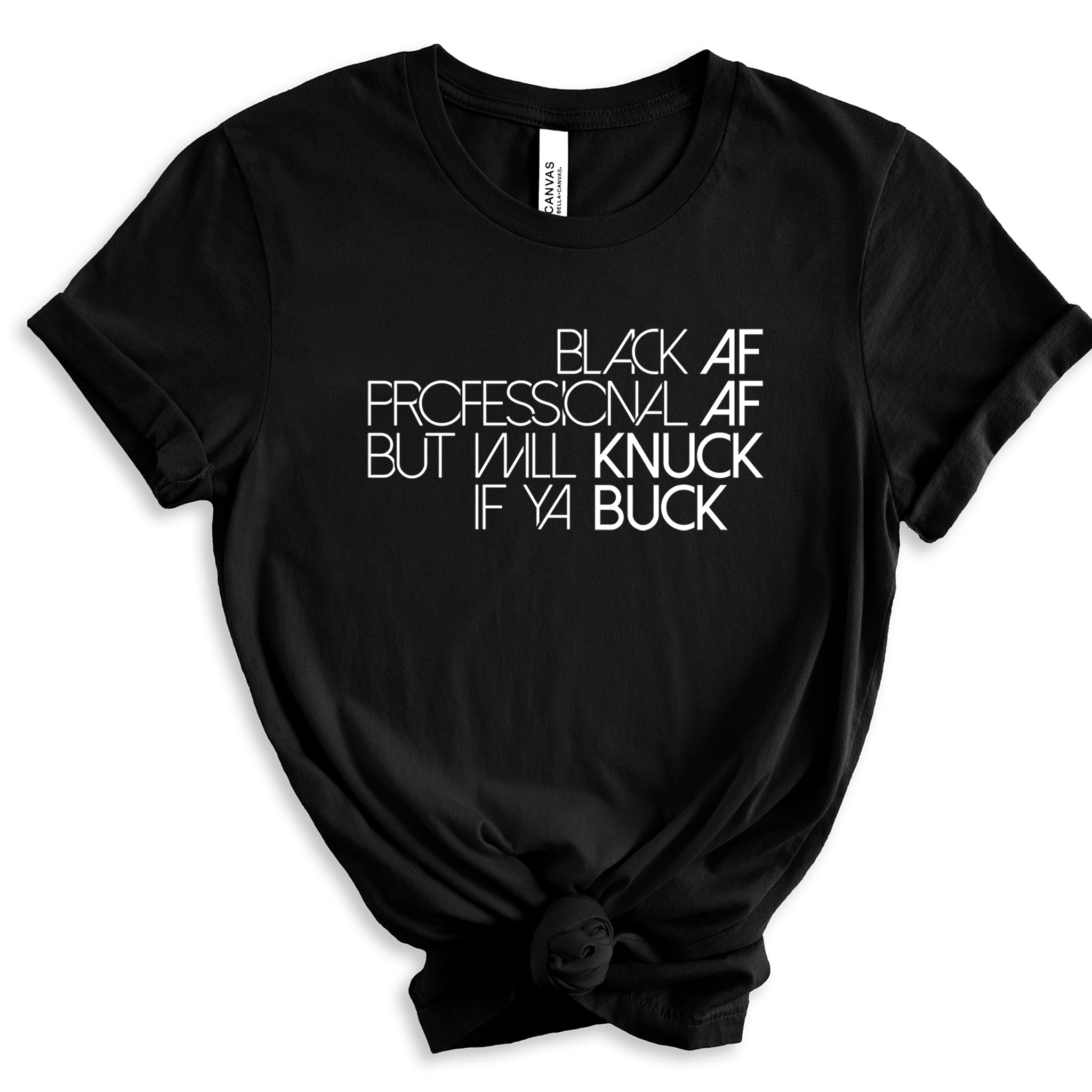 Knuck If Ya Buck Unisex Premium T-Shirt | Embedded Designz