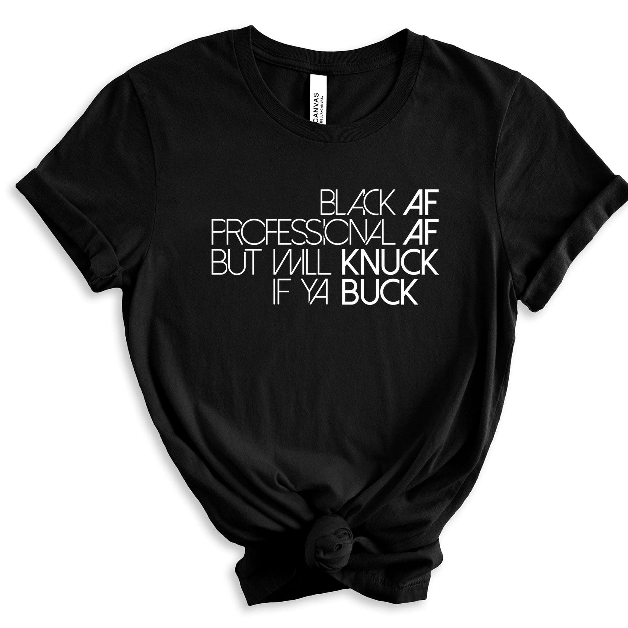 Knuck If Ya Buck Unisex Premium T-Shirt | Embedded Designz