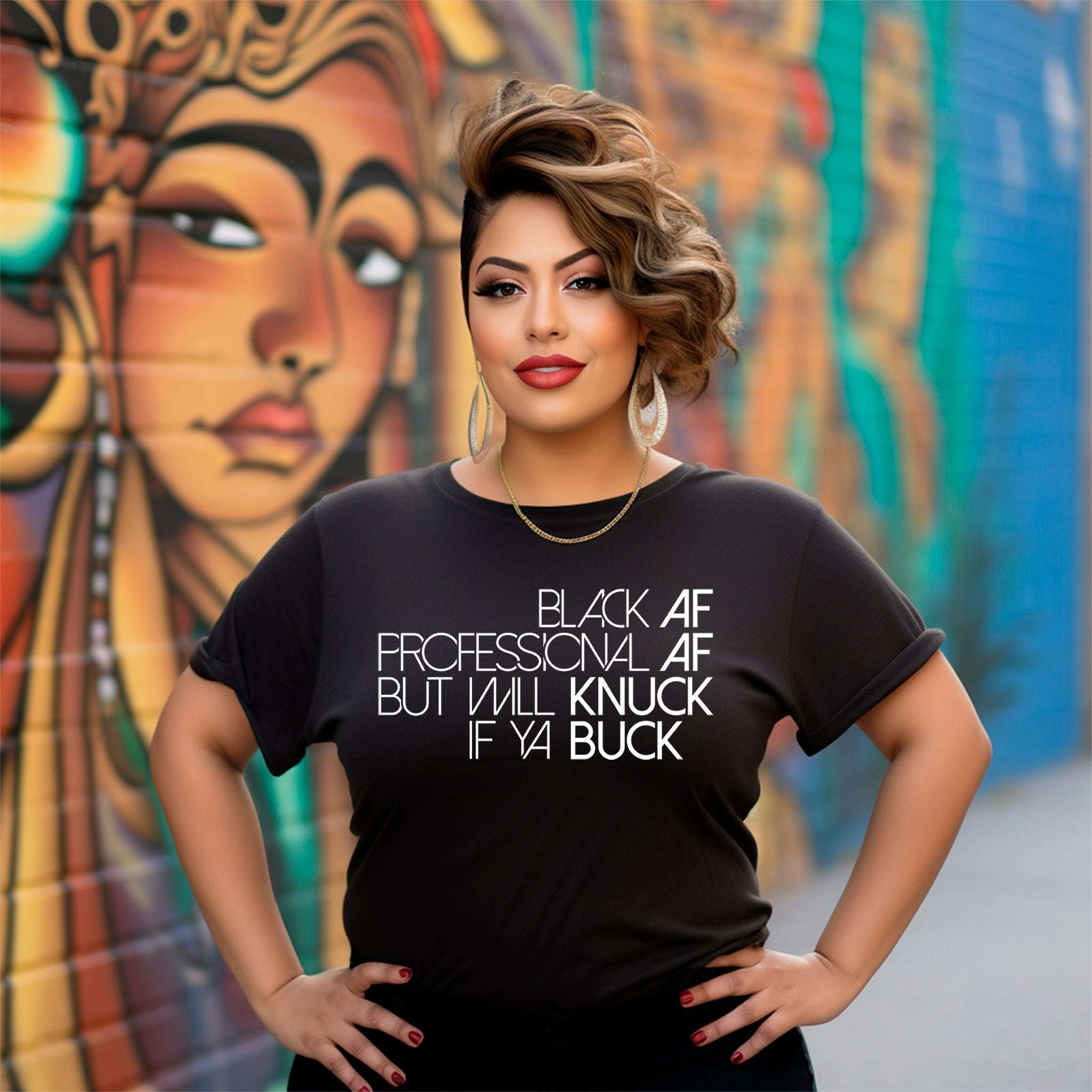 Knuck If Ya Buck Unisex Premium T-Shirt | Embedded Designz