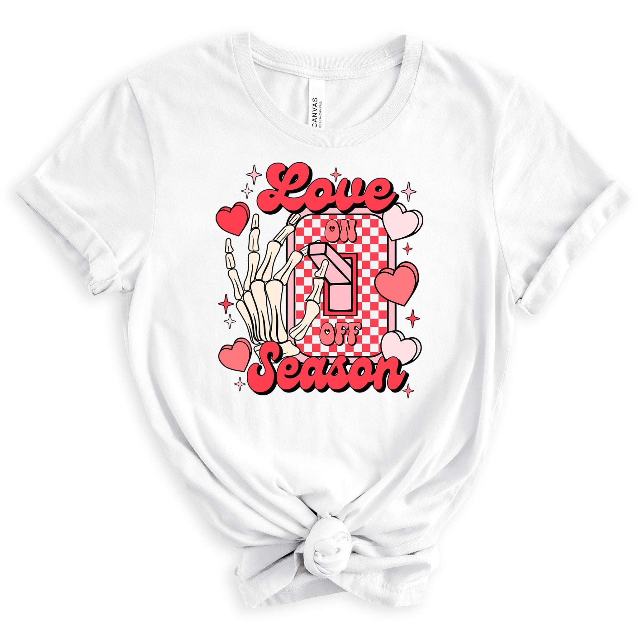 Love Season 'On' Premium Valentine's T-Shirt | Embedded Designz