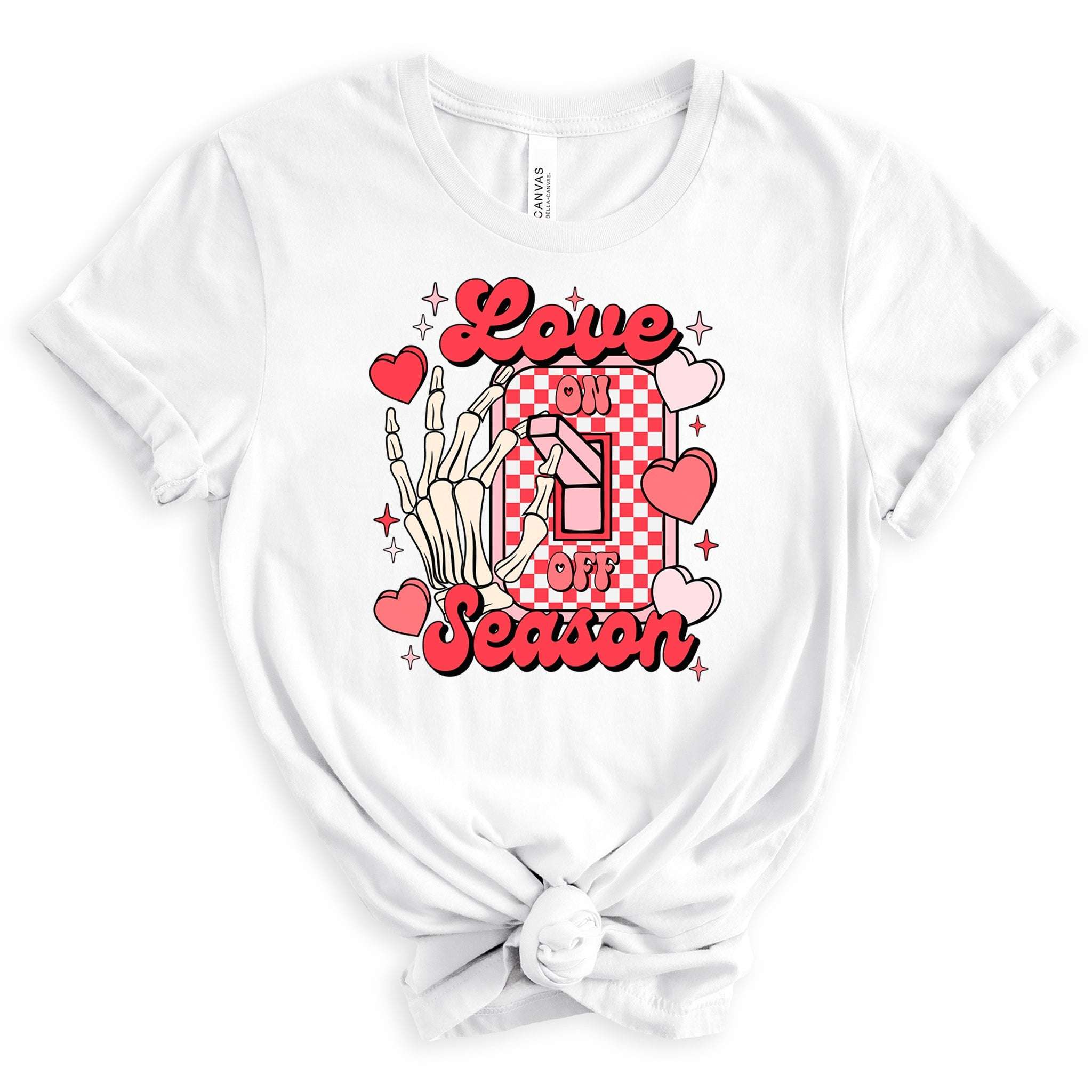 Love Season 'On' Premium Valentine's T-Shirt | Embedded Designz