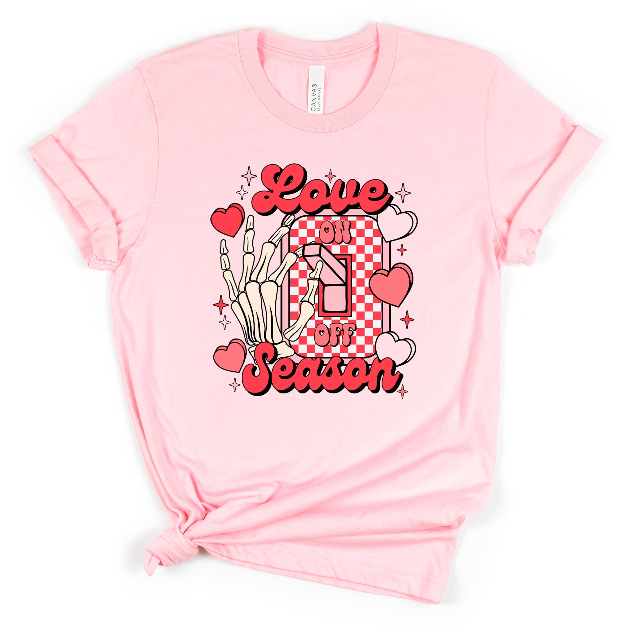 Love Season 'On' Premium Valentine's T-Shirt | Embedded Designz