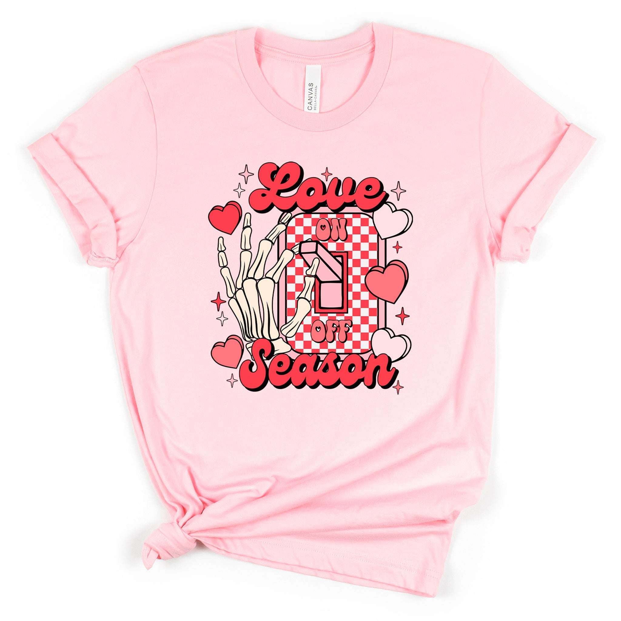 Love Season 'On' Premium Valentine's T-Shirt | Embedded Designz