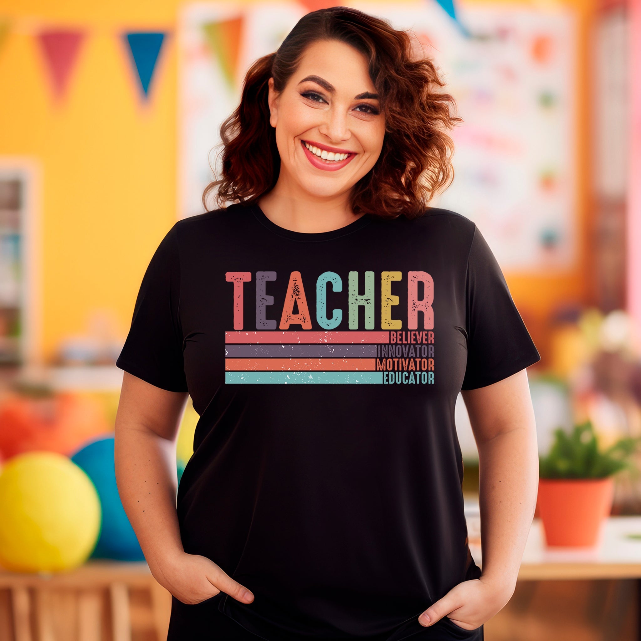 Teacher Qualities Premium T-Shirt | Embedded Designz