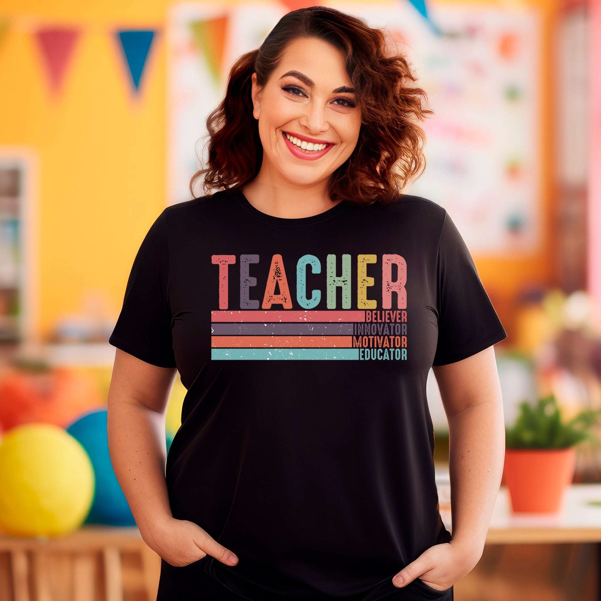 Teacher Qualities Premium T-Shirt | Embedded Designz