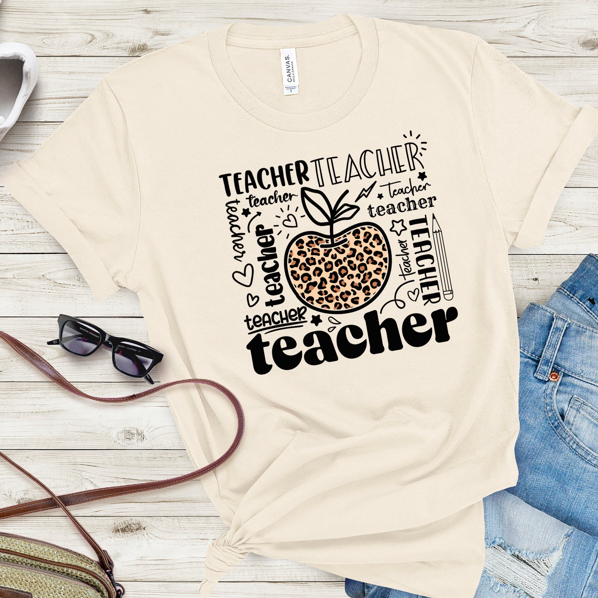 Teacher, Teacher Premium T-Shirt | Embedded Designz