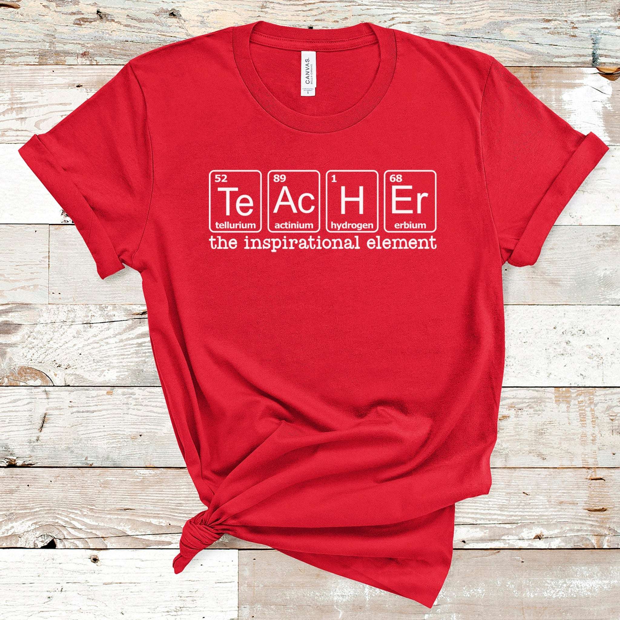Teacher - The Inspirational Element Premium T-Shirt | Embedded Designz