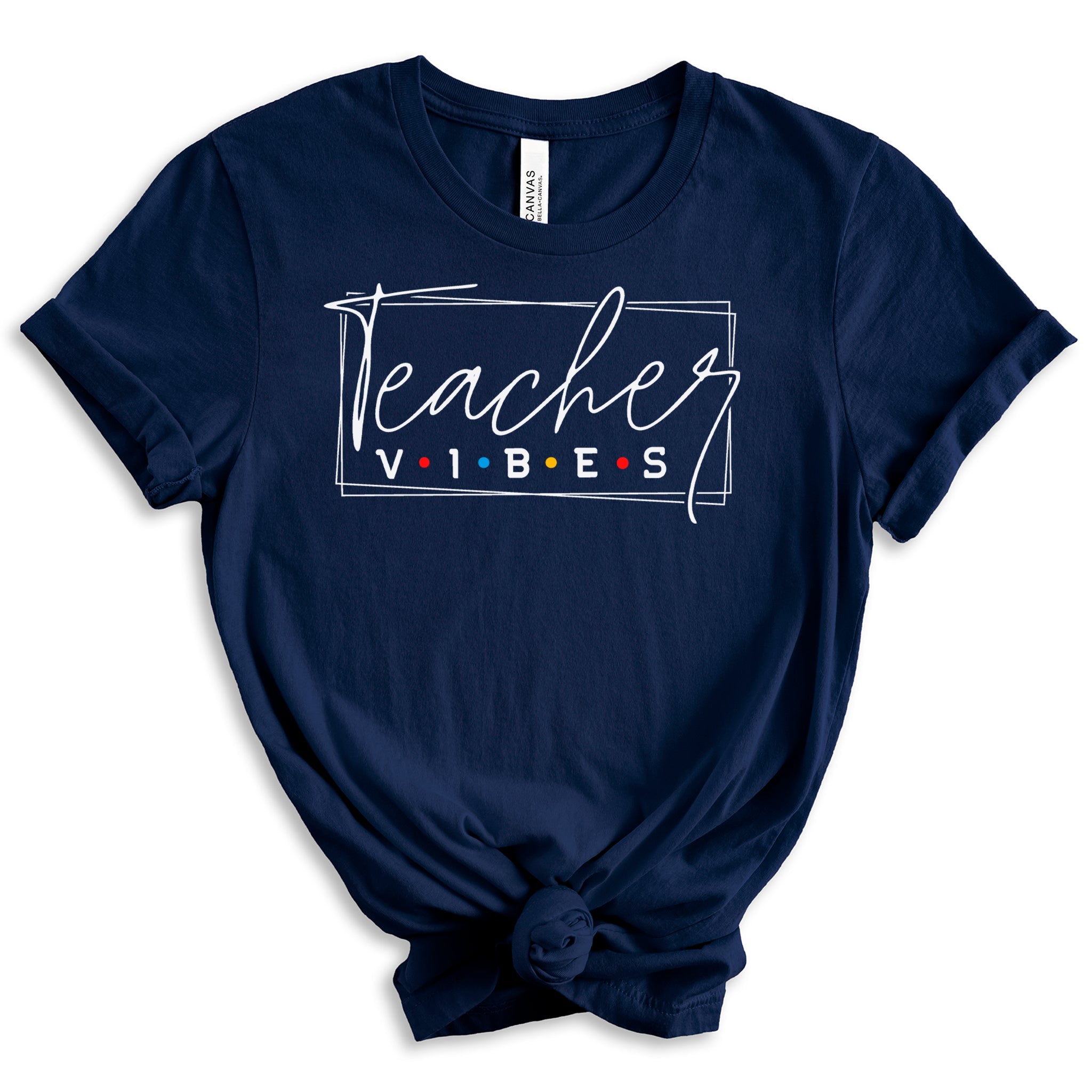 Teacher Vibes Premium T-Shirt | Embedded Designz