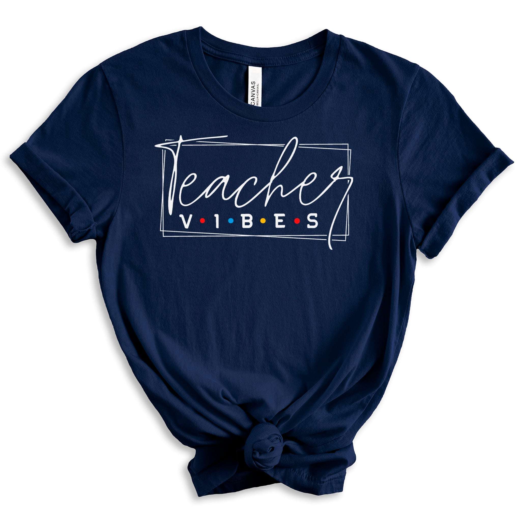 Teacher Vibes Premium T-Shirt | Embedded Designz