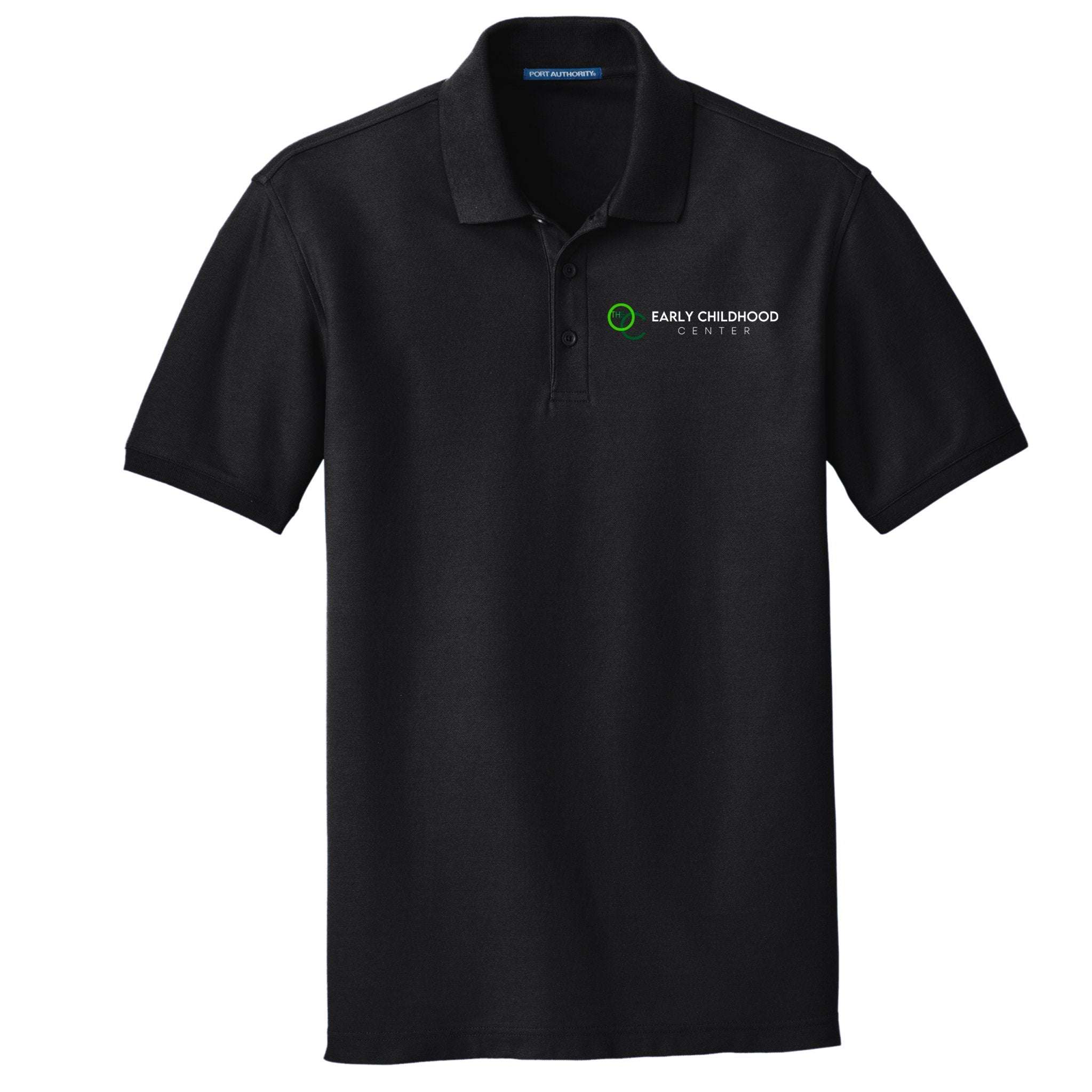 The OC Logo Pique Polo Shirt | Embedded Designz